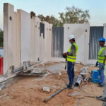 Boundary Wall Cutting for SABIS International School, UAE